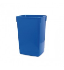 Addis 54L Flip Top Recycle Bin Base Blu