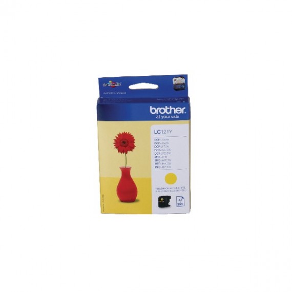 Brother LC121Y Inkjet Cartridge