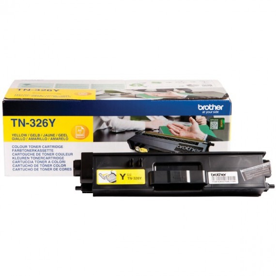 Brother TN326Y HY Toner Cart Yellow Pk1