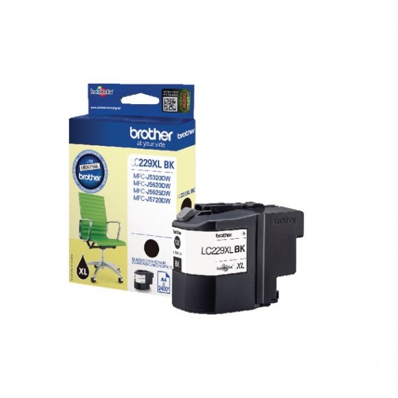 Brother Black Ink Cart XL LC229XLBK