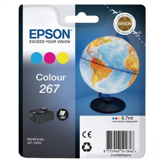 Epson 267 Globe Ink Colour C13T26704010