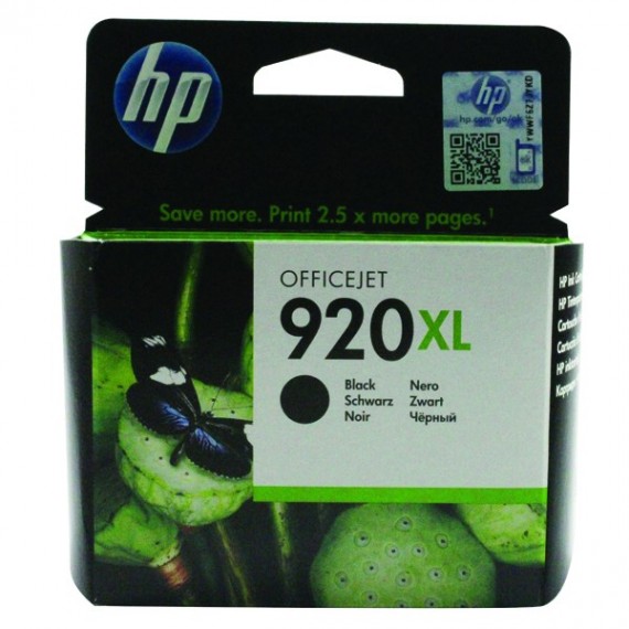 HP 920 XL Ink Cartridge Black CD975AE