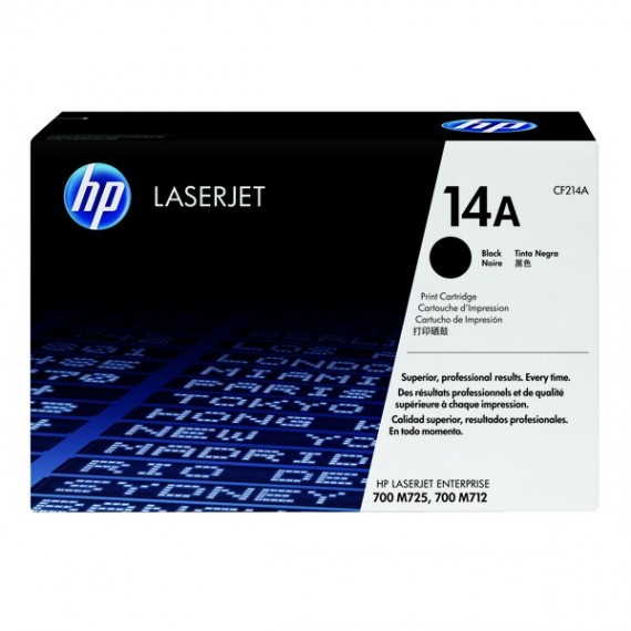 HP 14A Black Toner Cartridge Lj700 Mfp