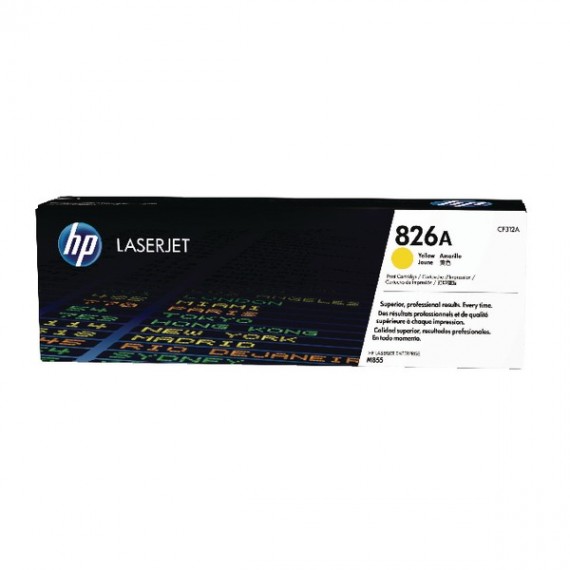 HP 826A Ljet Toner Cart CF312A Yellow