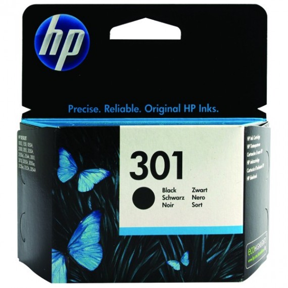 HP 301 Ink Cart Blk CH561EE Pk