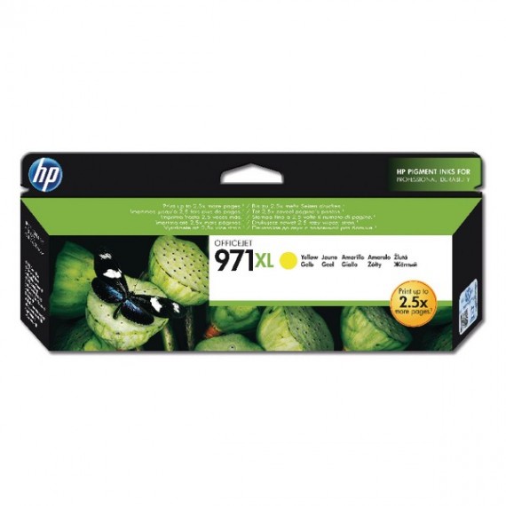 HP 971XL Officejet Ink Cartridge Yellow