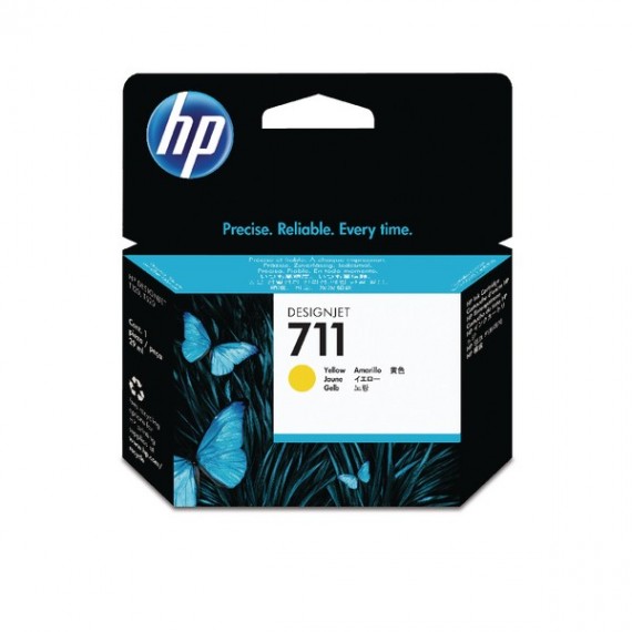 HP 711 Inkjet Cartridge Yellow