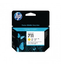 HP 711 Inkjet Cartridge Yellow 3-pack