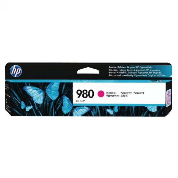 HP 980 OfcJt Ink Cart 6.6k Mag D8J08A