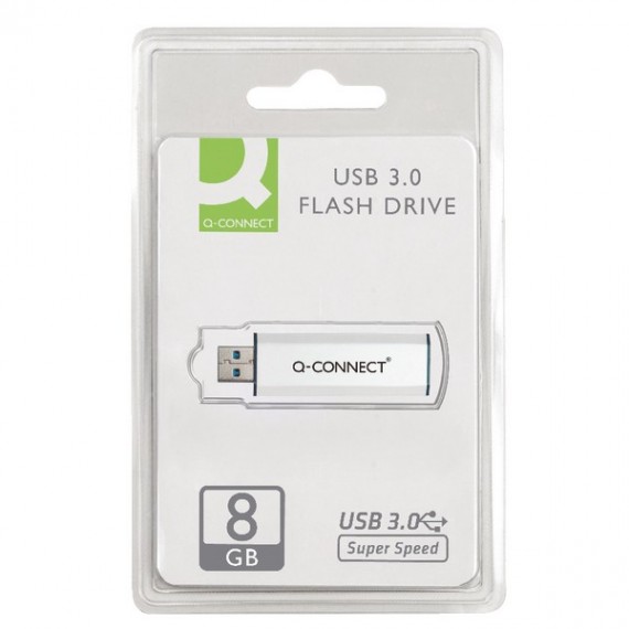 Q-Connect Slider USB3 Drive 8GB 43202005