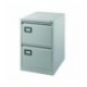 FF Jemini Filing Cabinet 2Drw Pl/Grey