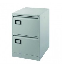 FF Jemini Filing Cabinet 2Drw Pl/Grey