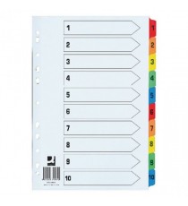 Q Connect Index 1-10 Reinf Multicol