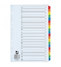 Q Connect Index A-Z Reinf Multicol