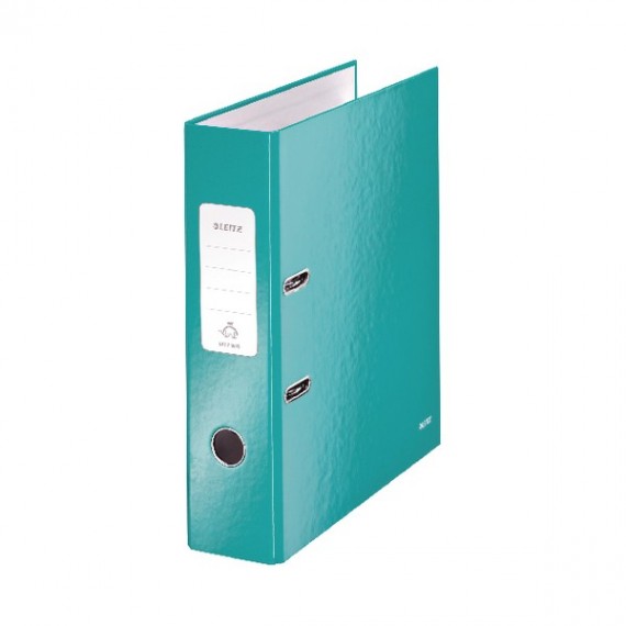 Leitz WOW Lever Arch File Ice Blue Pk10