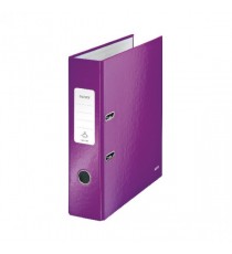 Leitz WOW Larch File Purple Pk10