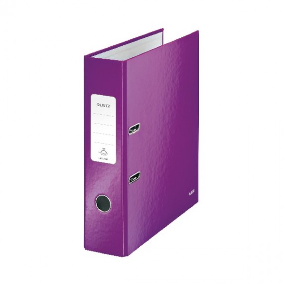 Leitz WOW Larch File Purple Pk10