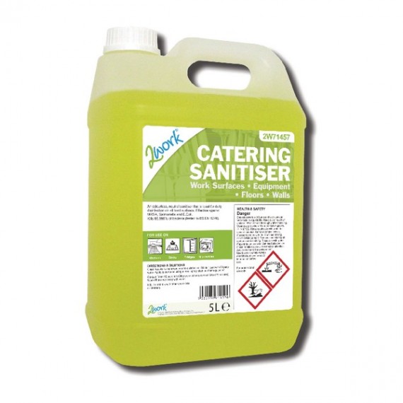 2Work Catering Sanitiser 5 Litre Each
