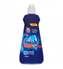 Finish Shine N Dry Rinse Aid 400Ml Each