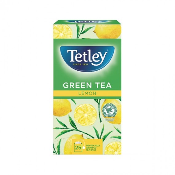 Tetley Green Tea With Lemon Pk25