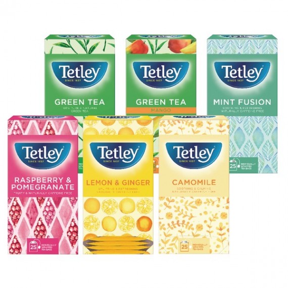 Tetley Fruit And Herb Tea Start Pk Pk25
