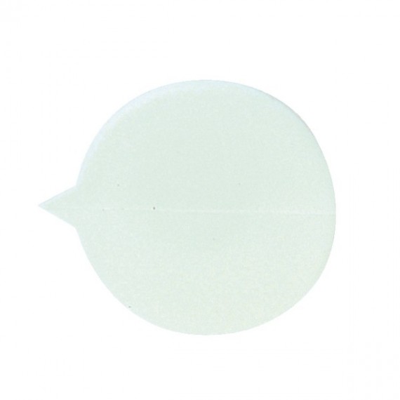 Go Secure Plain Round Seals White