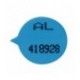 Go Secure Numbered Round Seal Blue