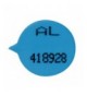 Go Secure Numbered Round Seal Blue
