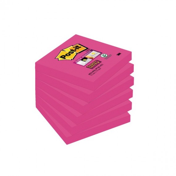 Post-it Super Sticky Notes 76x76mm Pink