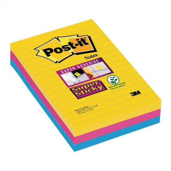 Super Sticky XXL Coloured Post-it Notes