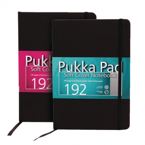 Pukka A5 Signature Soft Cover Black