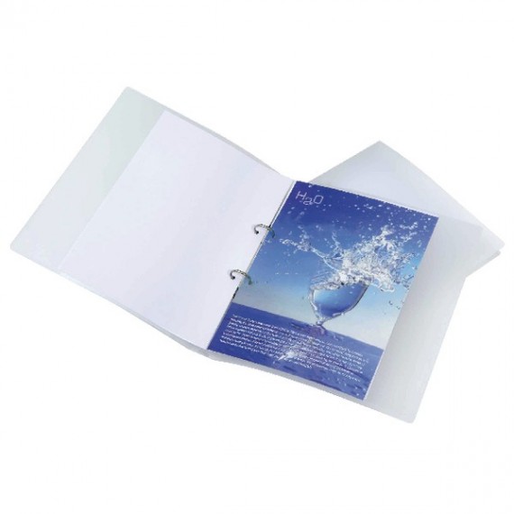 Rapesco ECO 2Ring Binder A4 25mm Clear
