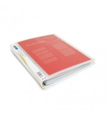 Rapesco Pres Ring Binder A4 25mm Clear