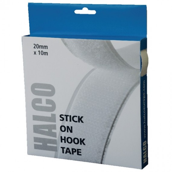 Halco Stick On Hook Roll 20mm x 10m