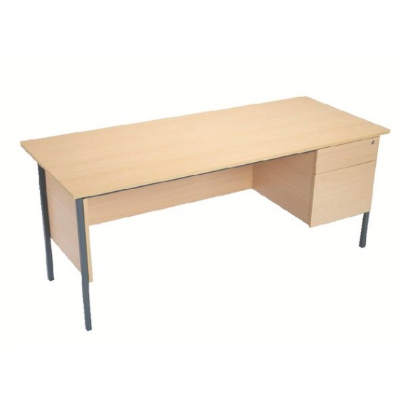 FF Jemini Intro 4 Leg 1 Pedestal Desk