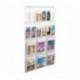 Helit Wall Display 18 pockets clear