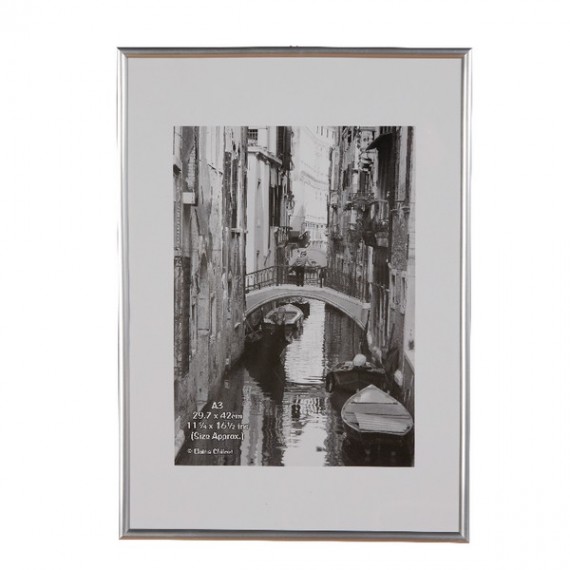 Photo Album Co Backloader Silver A3