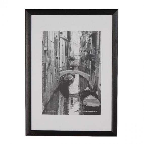 Photo Album Co A1 Bk Wood Frame NonGlass