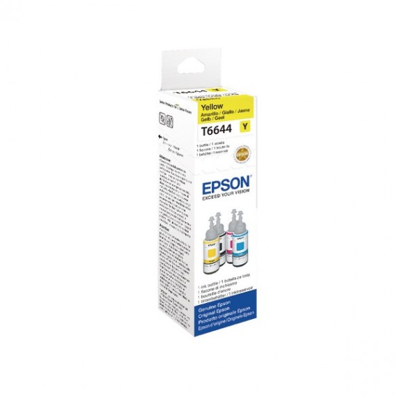 Epson Ink Bottle 70ml Yellow T6644