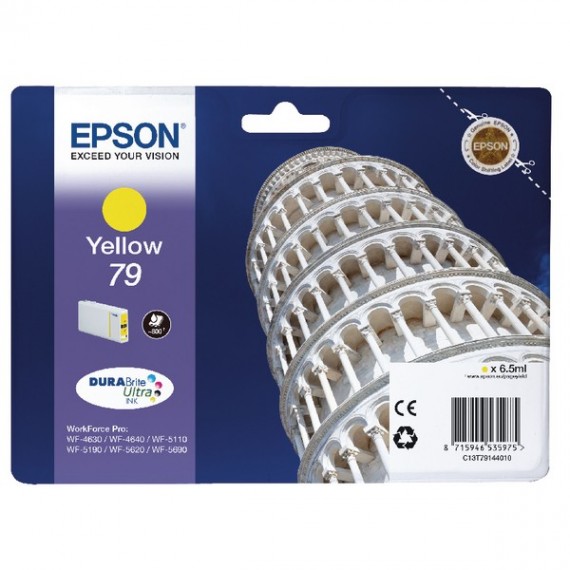 Epson No.79 Pisa Ylw Ink Cart 0.8K Pk1