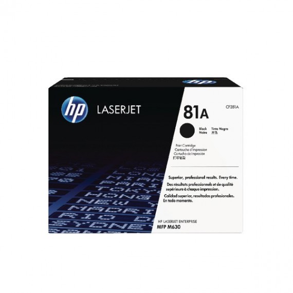 HP 81A LaserJet Cartridge Black