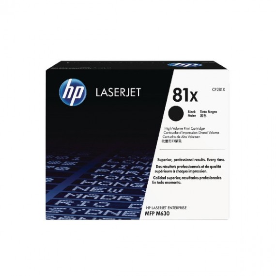 HP 81X HY Laserjet Cartridge Black