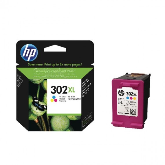 HP 302XL Tri Colour Ink Cartridge