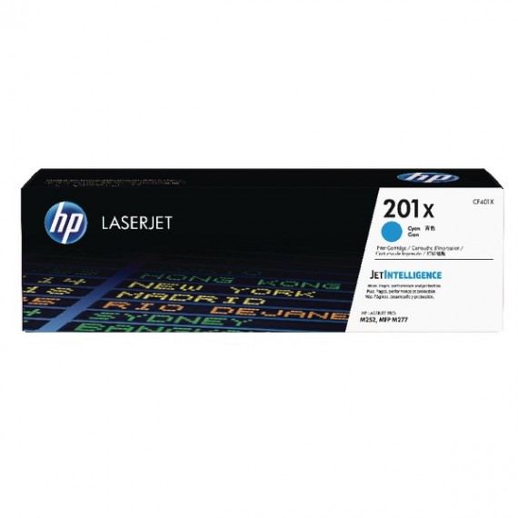 HP 201X HY JetInt LaserJet Toner Cyan