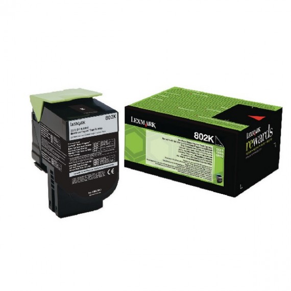 Lexmark 802K Black RP Toner Cartridge