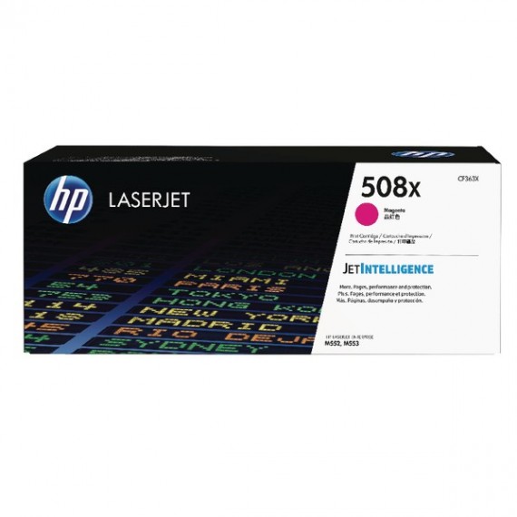 HP 508X HY JetInt LaserJet Toner Magenta
