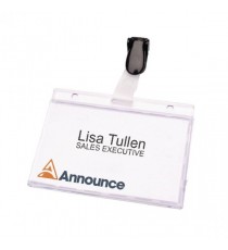 Security Pass Holder 60x90mm Pack25