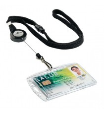 Durable Textile Lanyard with Badge Reel