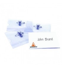 Combi Clip Name Badge 54x90mm Pk50
