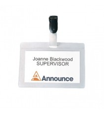 Self Laminating Badge 54x90mm Pk25